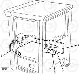 20670 Heating system L180C S/N 2533-SWE, 60465-USA, Volvo Construction Equipment