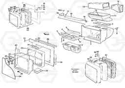 15947 Air filter L180C S/N 2533-SWE, 60465-USA, Volvo Construction Equipment