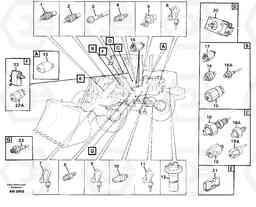 85538 Sensor L180C S/N 2533-SWE, 60465-USA, Volvo Construction Equipment