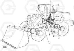 24402 Brake system L180C S/N 2533-SWE, 60465-USA, Volvo Construction Equipment