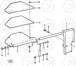 37583 Instructor's seat L180C S/N 2533-SWE, 60465-USA, Volvo Construction Equipment