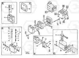 103438 Relief valve. L180C S/N 2533-SWE, 60465-USA, Volvo Construction Equipment