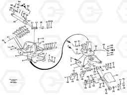 57757 Rotator with cylinders and hoses. L180C S/N 2533-SWE, 60465-USA, Volvo Construction Equipment