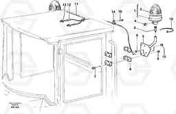 79758 Revolving warning light. L180C S/N 2533-SWE, 60465-USA, Volvo Construction Equipment