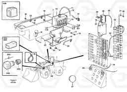 87268 Switch panel L180C S/N 2533-SWE, 60465-USA, Volvo Construction Equipment