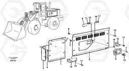 90092 Side hatch. L180C S/N 2533-SWE, 60465-USA, Volvo Construction Equipment