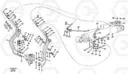 100238 Hydraulic system, tilt function. L180C S/N 2533-SWE, 60465-USA, Volvo Construction Equipment