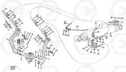 100238 Hydraulic system, tilt function. L180C S/N 2533-SWE, 60465-USA, Volvo Construction Equipment