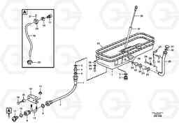 82327 Oil sump L180C S/N 2533-SWE, 60465-USA, Volvo Construction Equipment