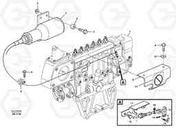 88382 Stop control. L180C S/N 2533-SWE, 60465-USA, Volvo Construction Equipment