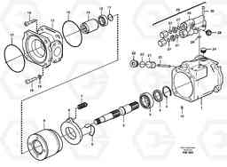 98569 Hydraulic pump, control pump L180C S/N 2533-SWE, 60465-USA, Volvo Construction Equipment