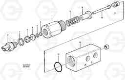 21666 Pressure monitor L180C S/N 2533-SWE, 60465-USA, Volvo Construction Equipment