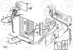 55178 Cable harness, air conditioning. L180C S/N 2533-SWE, 60465-USA, Volvo Construction Equipment