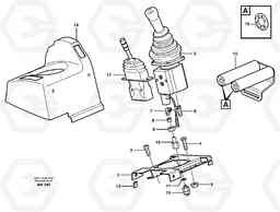 27100 Servo valve with fitting parts. L180C S/N 2533-SWE, 60465-USA, Volvo Construction Equipment