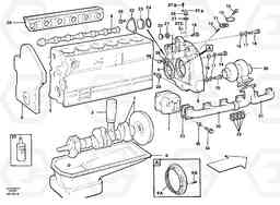 12160 Engine with fitting parts L330C SER NO 60188-, Volvo Construction Equipment