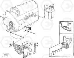 82460 Lubricating oil system L330C SER NO 60188-, Volvo Construction Equipment