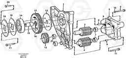 72869 Oil pump L330C SER NO 60188-, Volvo Construction Equipment