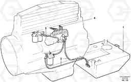 25909 Fuel system L330C SER NO 60188-, Volvo Construction Equipment