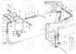 86027 Fuel pipes: fuel tank - injection pump L330C SER NO 60188-, Volvo Construction Equipment