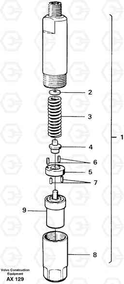 26188 Injector L330C SER NO 60188-, Volvo Construction Equipment