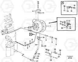 27103 Turbocharger with fitting parts L330C SER NO 60188-, Volvo Construction Equipment