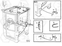 54258 Cable harness for radio. L330C SER NO 60188-, Volvo Construction Equipment