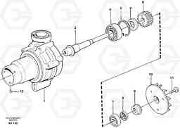 17515 Water pump L330C SER NO 60188-, Volvo Construction Equipment
