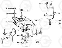 55438 Stop control L330C SER NO 60188-, Volvo Construction Equipment