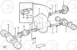 20454 Propeller shaft, mounting L330C SER NO 60188-, Volvo Construction Equipment