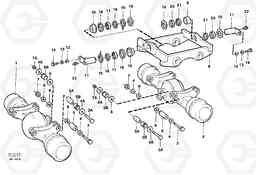 54281 Axle suspension L330C SER NO 60188-, Volvo Construction Equipment