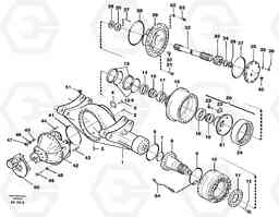 29719 Axle, front L330C SER NO 60188-, Volvo Construction Equipment