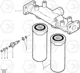 20438 Transmission filter L330C SER NO 60188-, Volvo Construction Equipment