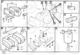 29757 Lighting, front L330C SER NO 60188-, Volvo Construction Equipment