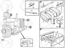 61217 Lighting, rear L330C SER NO 60188-, Volvo Construction Equipment