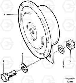 20719 Compressor horn L330C SER NO 60188-, Volvo Construction Equipment