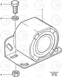 44120 Back-up warning unit L330C SER NO 60188-, Volvo Construction Equipment