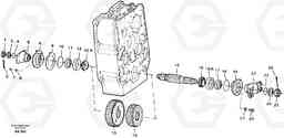 20450 Output gear L330C SER NO 60188-, Volvo Construction Equipment