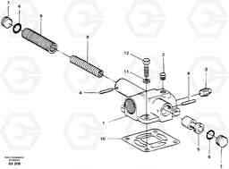 54274 Pressure limiting valve L330C SER NO 60188-, Volvo Construction Equipment