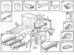 15795 Cable harnesses, rear. L330C SER NO 60188-, Volvo Construction Equipment