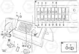 66870 Switch panel L330C SER NO 60188-, Volvo Construction Equipment