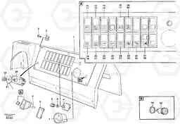 66870 Switch panel L330C SER NO 60188-, Volvo Construction Equipment