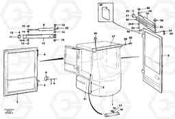 23863 Cab body L330C SER NO 60188-, Volvo Construction Equipment