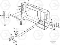 65910 Filter cover L330C SER NO 60188-, Volvo Construction Equipment