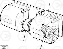 30595 Fan L330C SER NO 60188-, Volvo Construction Equipment