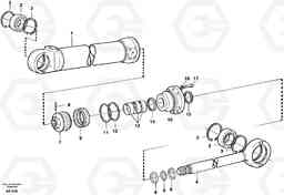 96660 Hydraulic cylinder L330C SER NO 60188-, Volvo Construction Equipment