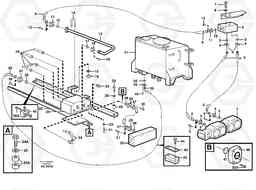 71852 Steering system. Lines, pump-flow amplif.-tank L330C SER NO 60188-, Volvo Construction Equipment