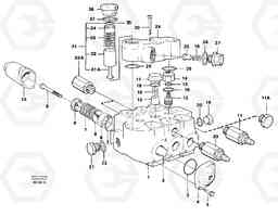 23661 Control valve L330C SER NO 60188-, Volvo Construction Equipment