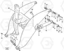 54288 Lifting unit L330C SER NO 60188-, Volvo Construction Equipment