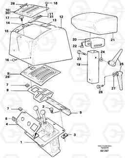 58878 Servo valve with fitting parts L330C SER NO 60188-, Volvo Construction Equipment