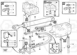 58875 Hydraulic system: lift function L330C SER NO 60188-, Volvo Construction Equipment